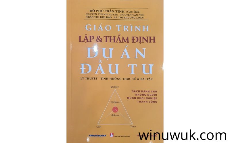 Sách - Giáo Trình Lập Và Thẩm Định Dự Án Đầu Tư